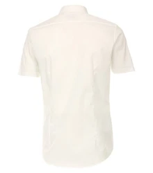 VENTI Kurzarmhemd 001930 Weiß/Creme/Beige
