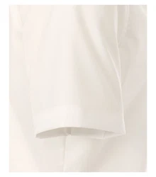 VENTI Kurzarmhemd 001930 Weiß/Creme/Beige