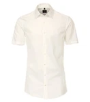 VENTI Kurzarmhemd 001930 Weiß/Creme/Beige