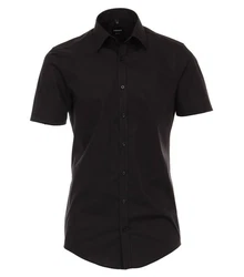 VENTI Kurzarmhemd 001930 Schwarz