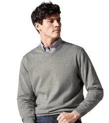 CASAMODA Pullover Uni silber