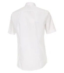 VENTI Businesshemd Kurzarm uni Weiß/Creme