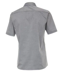 CASAMODA Businesshemd Kurzarm Modern Fit Grau/Dunkelgrau/Hellgrau