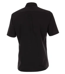 CASAMODA Businesshemd Kurzarm Modern Fit Schwarz