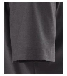 CASAMODA Businesshemd Kurzarm Modern Fit Grau/Dunkelgrau