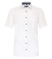 CASAMODA Kurzarm Businesshemd (834079700) Weiß/Creme