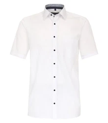 CASAMODA Kurzarm Businesshemd (834079700) Weiß/Creme