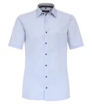CASAMODA Kurzarm Businesshemd (834079700) Hellblau/Blau