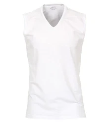 VENTI V-Shirt Tanktop Modern Fit Weiß/Creme