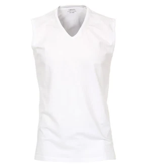 VENTI V-Shirt Tanktop Modern Fit Weiß/Creme