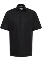 Eterna Kurzarmhemd MODERN FIT Schwarz