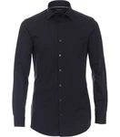 VENTI Businesshemd uni Dunkelblau/Schwarz VENTI Businesshemd uni Dunkelblau/Schwarz