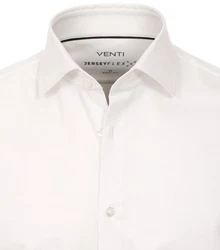 VENTI Businesshemd uni Weiß/Creme/Beige/Braun