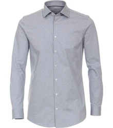 VENTI Businesshemd uni Grau/Blau