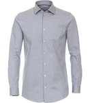 VENTI Businesshemd uni Grau/Blau