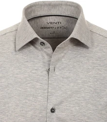 VENTI Businesshemd uni Grau/Beige/Braun/Hellgrau/Khaki