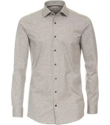 VENTI Businesshemd uni Grau/Beige/Braun/Hellgrau/Khaki