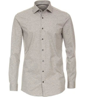 VENTI Businesshemd uni Grau/Beige/Braun/Hellgrau/Khaki