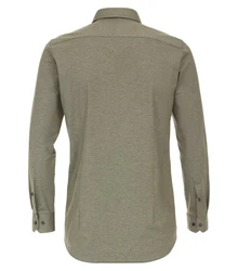 VENTI Businesshemd uni Khaki/Dunkelgrün/Grau