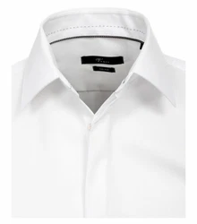 VENTI Businesshemd extra langer Arm 72cm uni Creme/Weiß