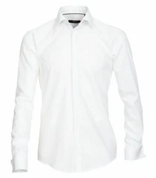 VENTI Businesshemd extra langer Arm 72cm uni Creme/Weiß