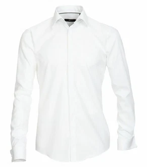 VENTI Businesshemd extra langer Arm 72cm uni Creme/Weiß VENTI Businesshemd extra langer Arm 72cm uni Creme/Weiß
