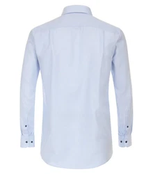 CASAMODA Businesshemd Kent Comfort Fit Hellblau/Dunkelblau/Blau