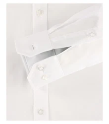 VENTI Businesshemd Body Stretch Kentkragen Weiß/Creme