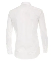 VENTI Businesshemd Body Stretch Kentkragen Weiß/Creme