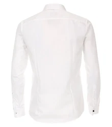 VENTI Businesshemd Uni Weiß/Creme