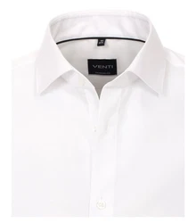 VENTI Businesshemd Uni Weiß/Creme