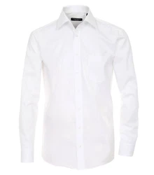 CASAMODA Businesshemd extra langer Arm uni Creme/Weiß