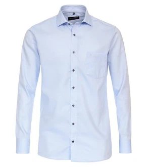 CASAMODA Businesshemd uni Hellblau/Blau CASAMODA Businesshemd uni Hellblau/Blau