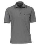 CASAMODA Poloshirt Polo-Shirt uni uni/unifarben