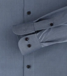 CASAMODA Businesshemd Dunkelblau/Blau/Grau