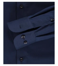 CASAMODA Businesshemd Dunkelblau/Hellblau