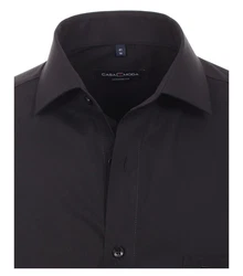 CASAMODA Businesshemd Schwarz/Rot/Dunkelbraun/Braun