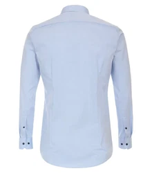 VENTI CASAMODA Businesshemd Body Fit Kentkragen Hellblau/Blau
