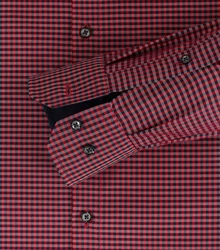 VENTI Hemd Modern Fit 123942400 Rot/Dunkelrot