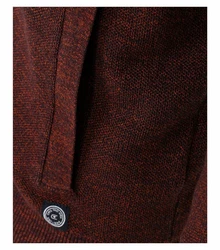 CASAMODA Strickjacke Braun/Dunkelrot/Bordeaux/Dunkelbraun