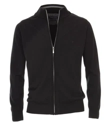 CASAMODA Strickjacke Uni Schwarz