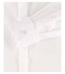 CASAMODA Businesshemd uni Weiß/Creme