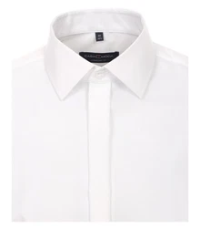 CASAMODA Businesshemd uni Weiß/Creme