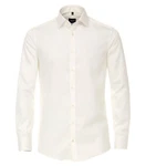 VENTI Langarm Businesshemd Weiß/Creme/Beige/Khaki