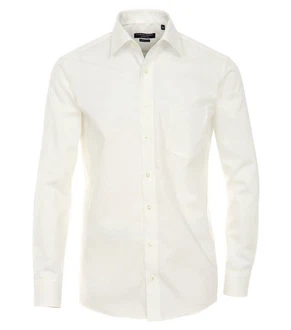 CASAMODA Langarmhemd Comfort Fit NOS Weiß/Creme/Khaki/Beige CASAMODA Langarmhemd Comfort Fit NOS Weiß/Creme/Khaki/Beige