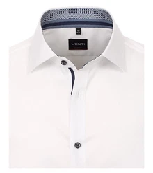 VENTI Businesshemd Button-down (103522600) Weiß/Creme