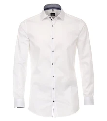 VENTI Businesshemd Button-down (103522600) Weiß/Creme