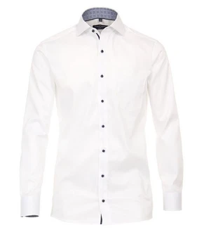 CASAMODA Langarmhemd Modern Fit Haifischkragen