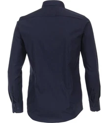 VENTI Businesshemd Modern Fit Kentkragen Dunkelblau/Schwarz/Hellblau/Blau
