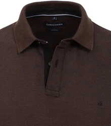 CASAMODA Poloshirt Polo-Shirt uni unifarben/uni